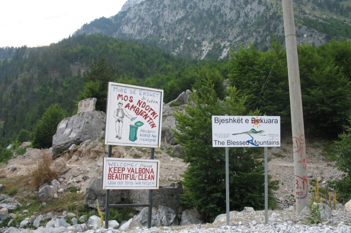 Hiking in Albanian Alps